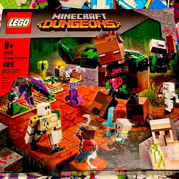 Lego Sets Jungle Abomination Lego Minecraft 21176 Lego-Minecraft